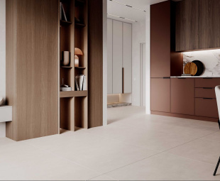 Керамогранит Laparet Ark Bianco matt рект. (100х100х0,9) матовый